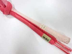 未使用品　正絹　手組帯締め